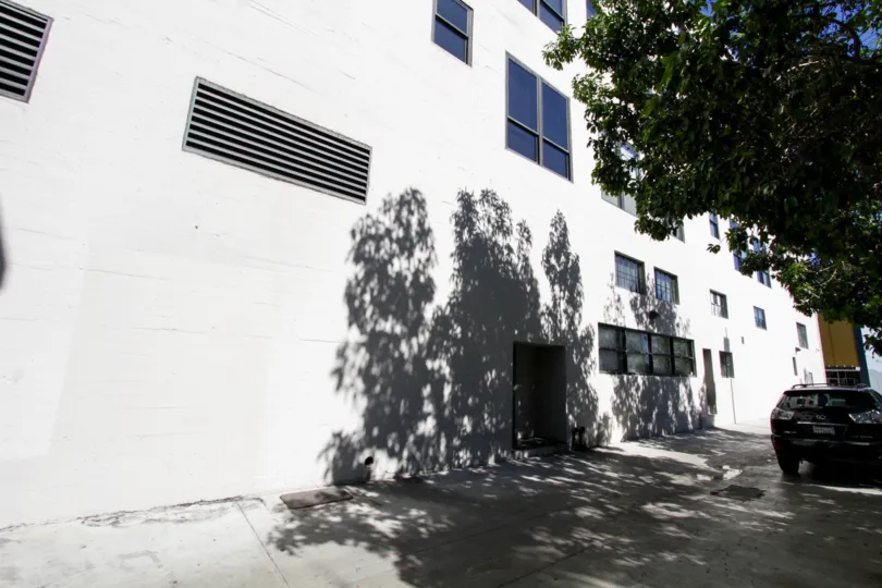 Walkway near Walker Building Lofts