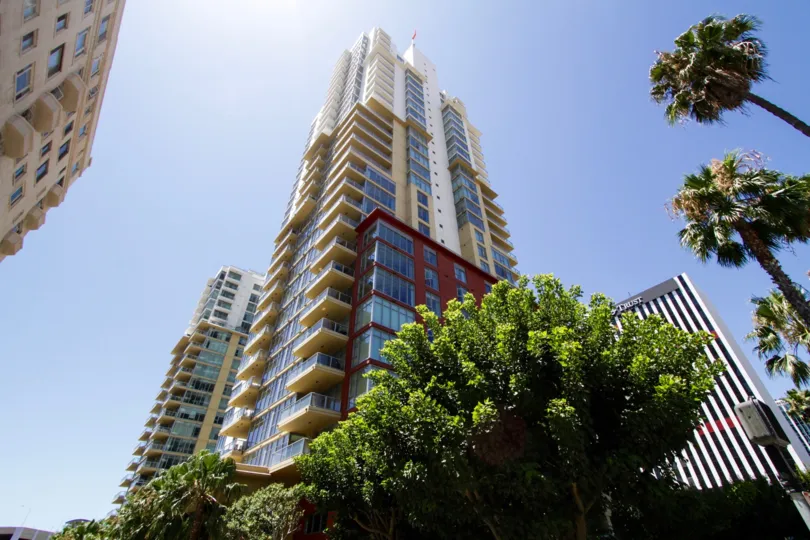 West Ocean Towers condo building downtown Long Beach