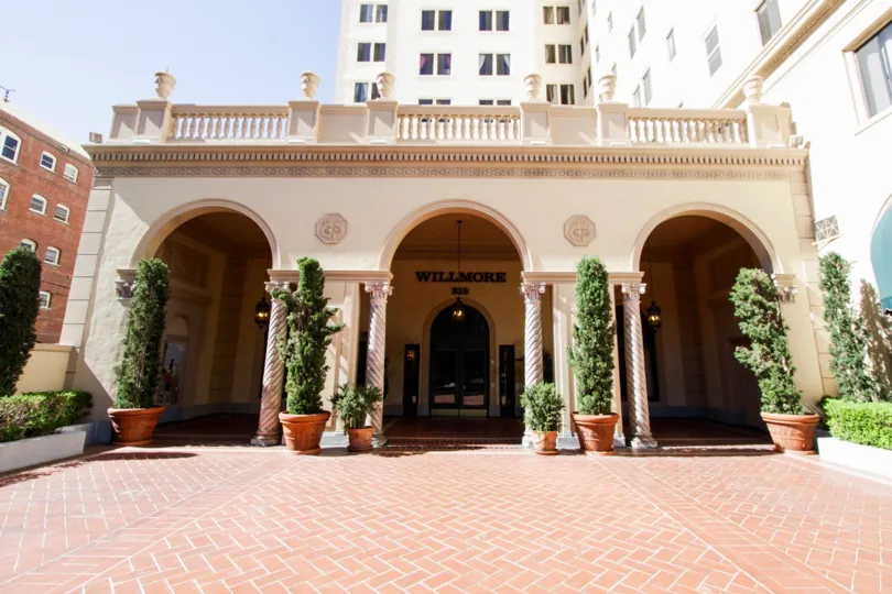 Grand entrance to The Wilmore
