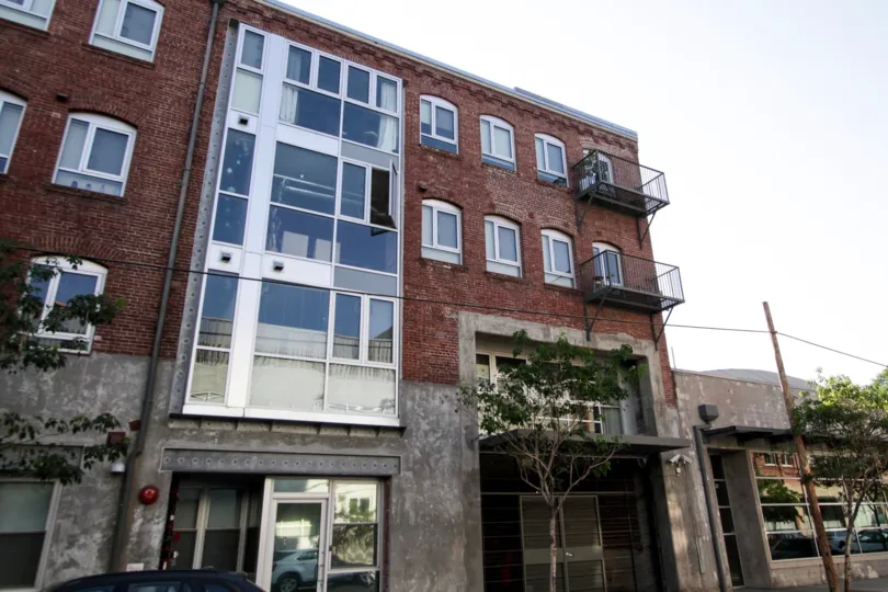 The balconies at Barker Block Warehouse 1