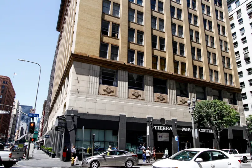 The Bartlett Building Lofts building in Downtown LA
