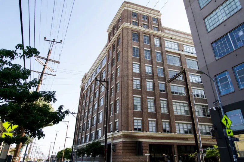 The Biscuit Company Lofts building in Downtown LA