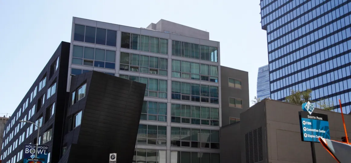 The Concerto building in Downtown LA