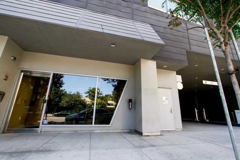 The entryway of the Concerto in Downtown LA