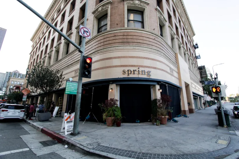 The entryway into Douglas Building Lofts