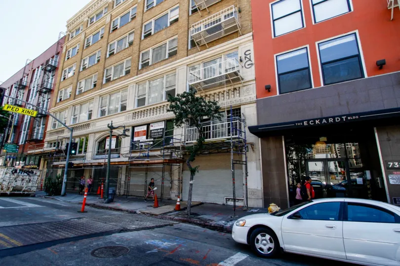The architecture of the Eckhardt Building