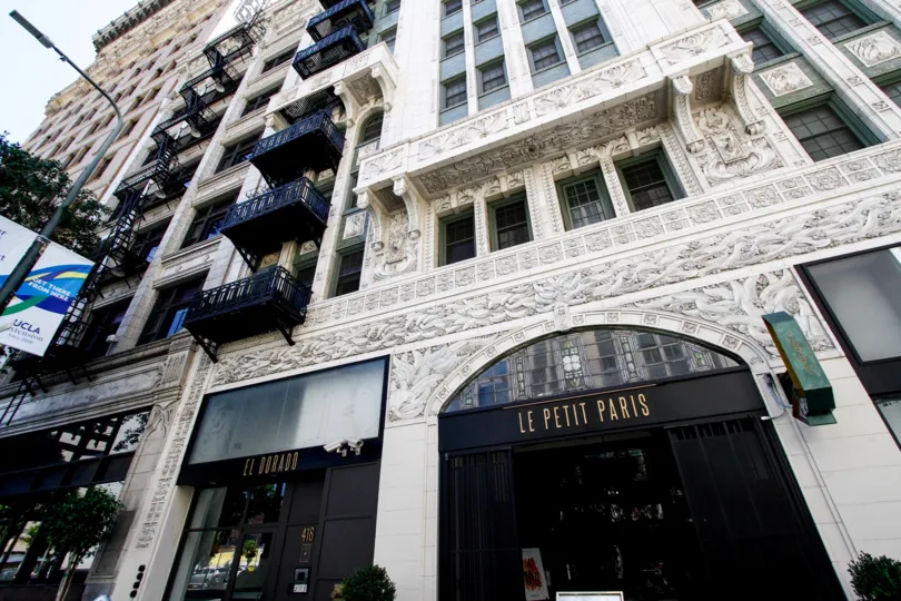 The architecture of the El Dorado Lofts