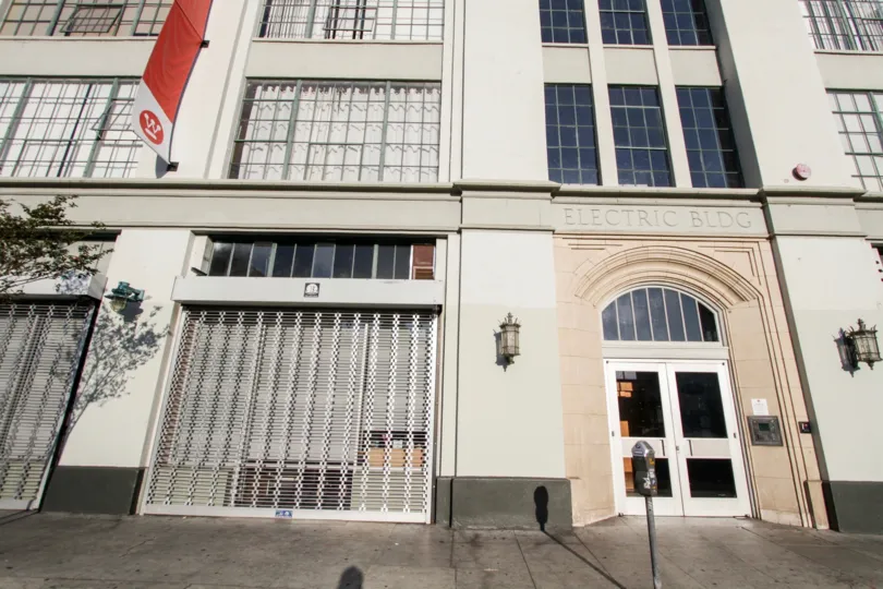 The entrance into Little Tokyo Lofts in Downtown LA
