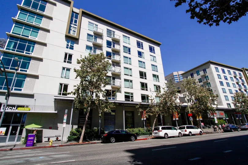The Market Lofts building in Downtown LA
