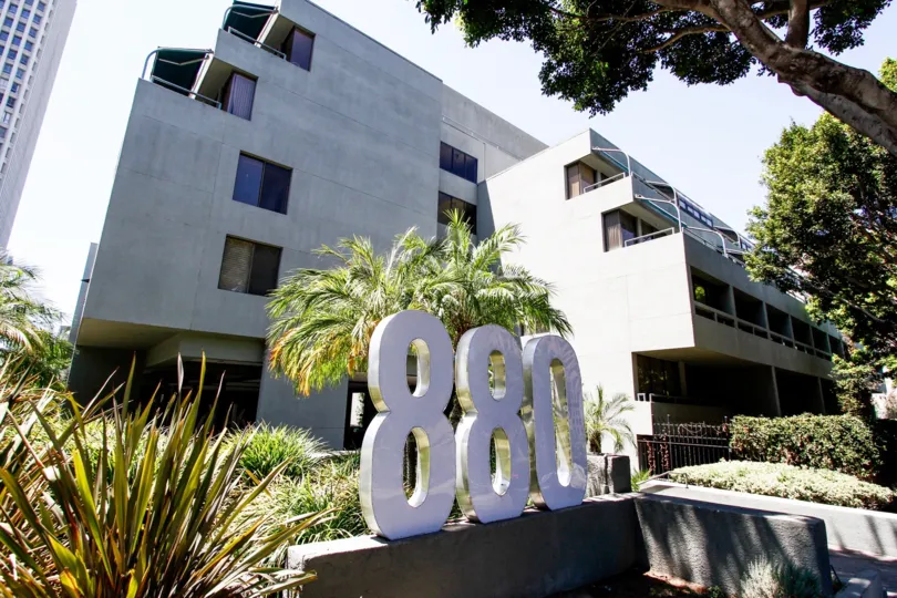 The address for Promenade West in Downtown LA