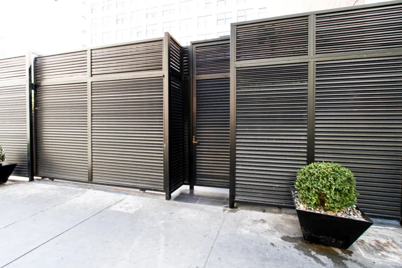 The back entrance into Rowan Lofts