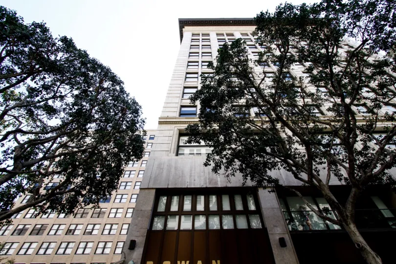 The Rowan Lofts building in Downtown LA