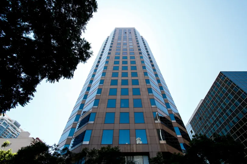 The view of Sky Lofts from the street