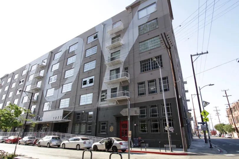 The Toy Factory Lofts building in Downtown LA