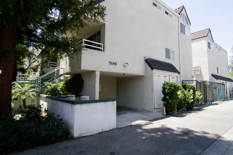 The side view of the building at 5145 Yarmouth Ave
