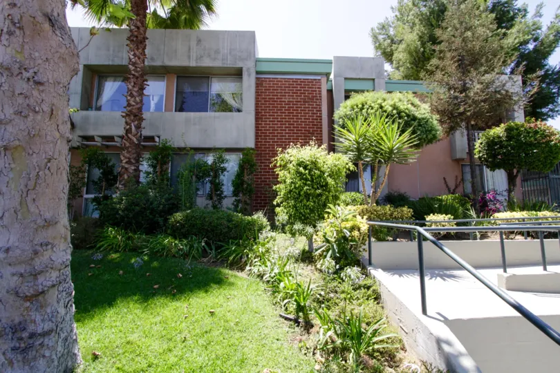 The private gated parking facility for Balboa Biltmore