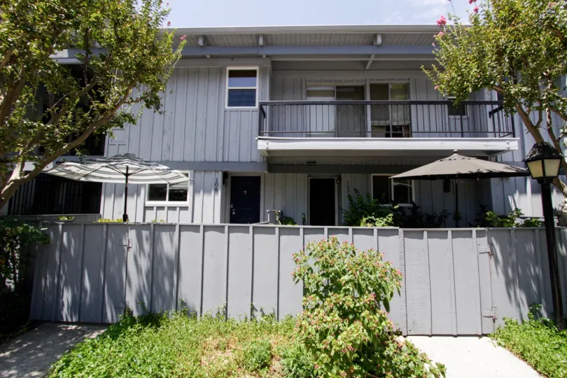 The privacy fence for each unit in Haven Gardens ensures security