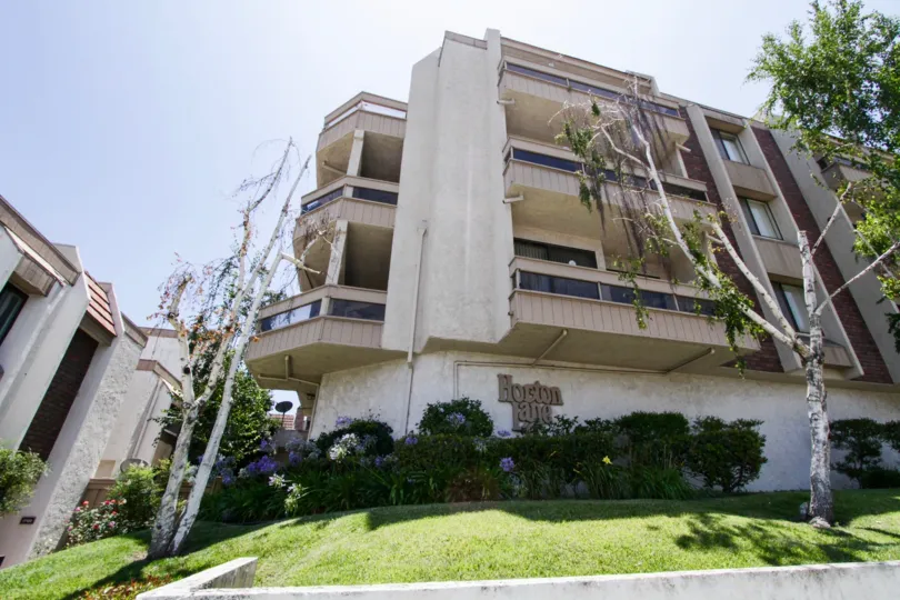 The entire view of the Horton Lane complex within Encino