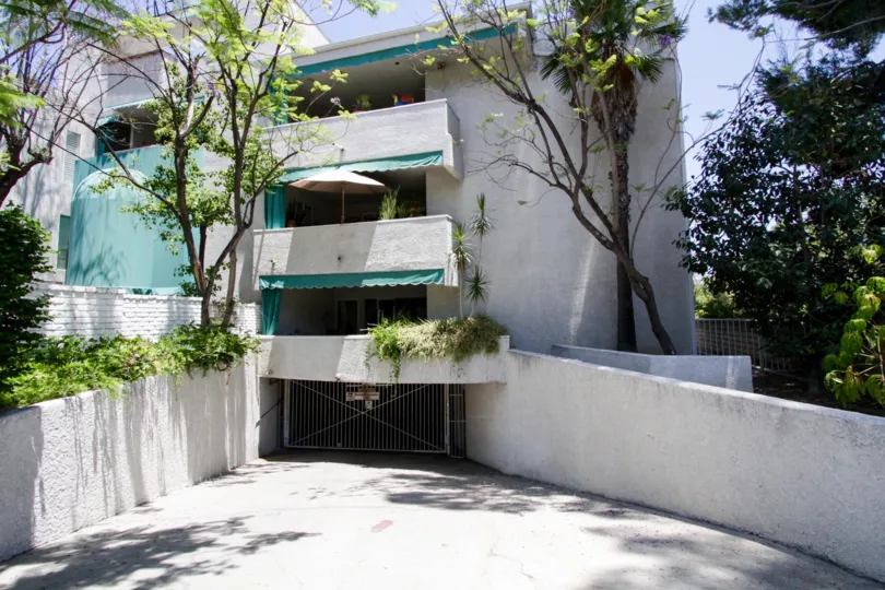 Private parking area for Louise Gardens occupants