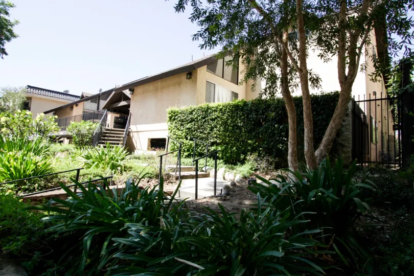 A view of the Newcastle Gardens building from a distance