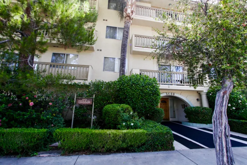 The landscaping found around the entire Ports of Call Condiminiums property