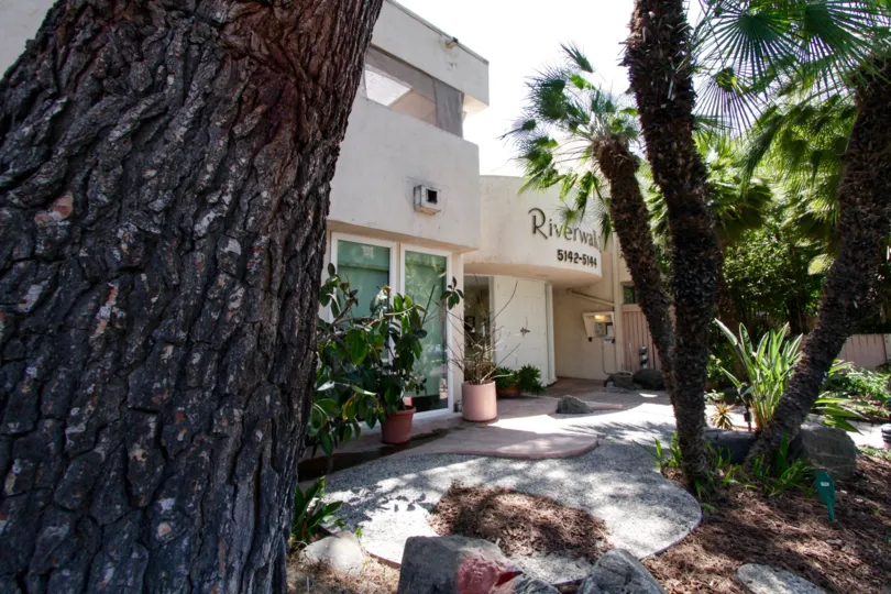 A look at the landscaping found throughout Riverwalk I in Encino
