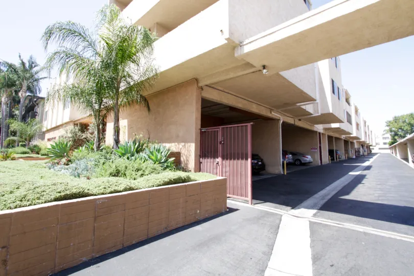 Parking garages for residents of Shelbourne Towers