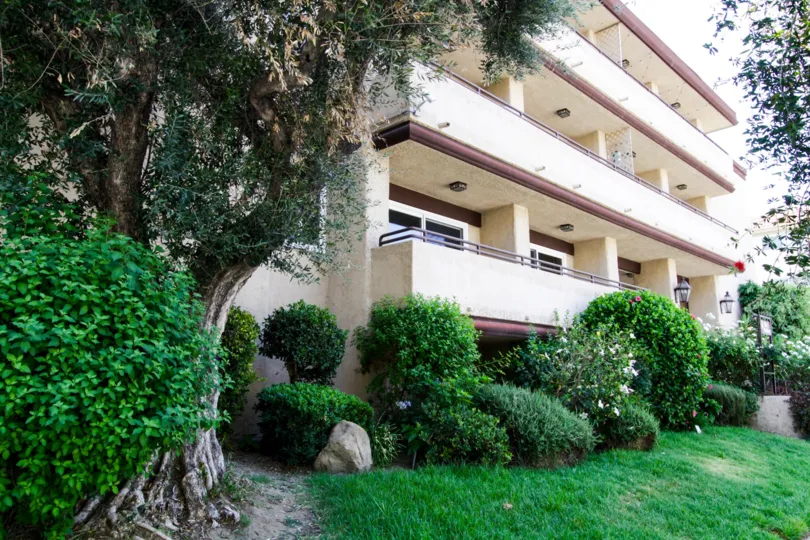 The balconies of The Lindley units