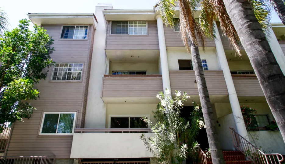 The landscaping around 425 Piedmont Ave in Glendale California