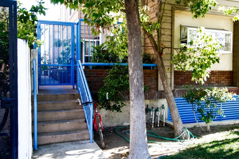The entrance into 444 Milford Villas