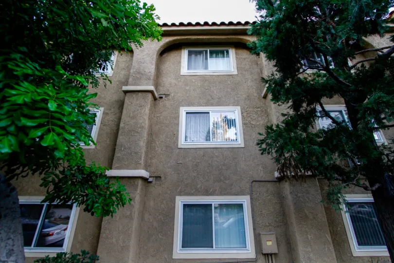 The windows seen in the Altura Gardens building