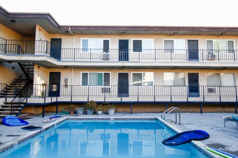 The pool at the Casa de Verdugo
