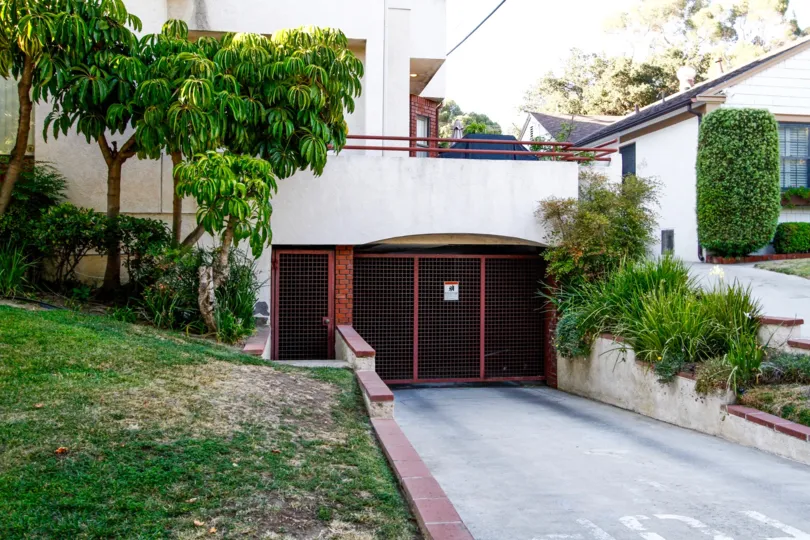 The parking at Casa El Rito