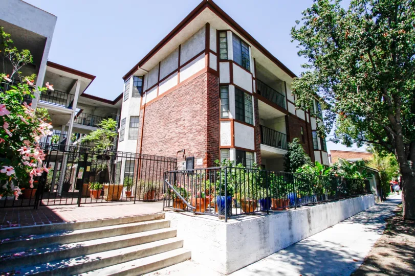The Columbus Square building in Glendale California