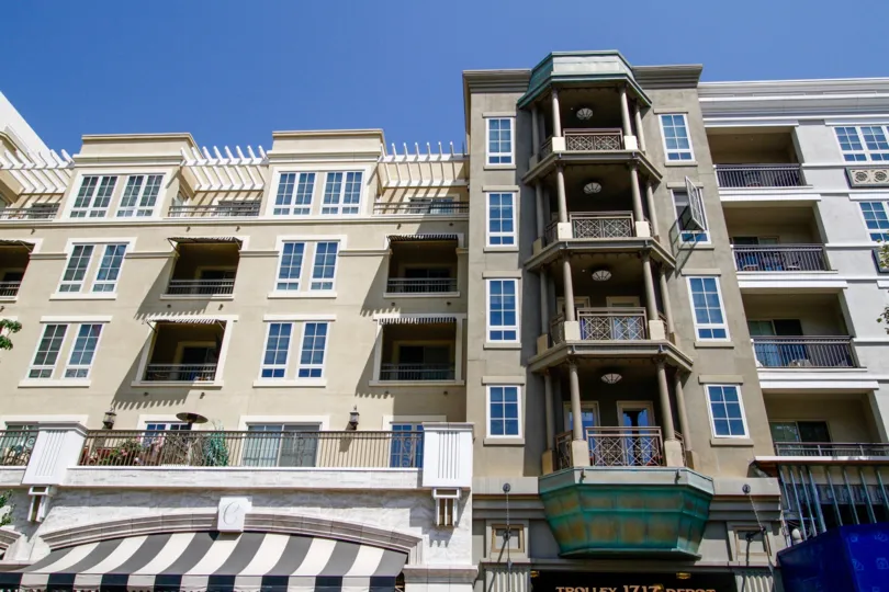 The Excelsior at Americana building in Glendale California