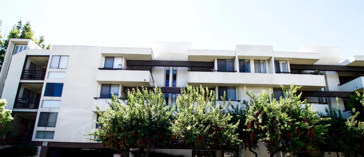 The balconies at the Glendale Executive Townhomes