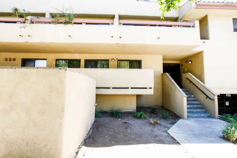 The balconies at Glendale Terrace