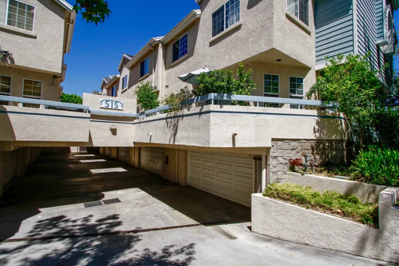 The landscaping at the Glenwood Terrace