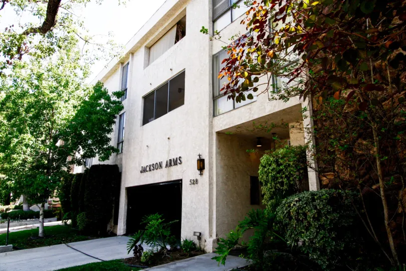 The Jackson Arms building in Glendale California