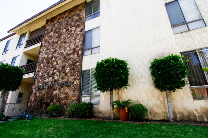 The windows in the Jackson Park in Glendale California