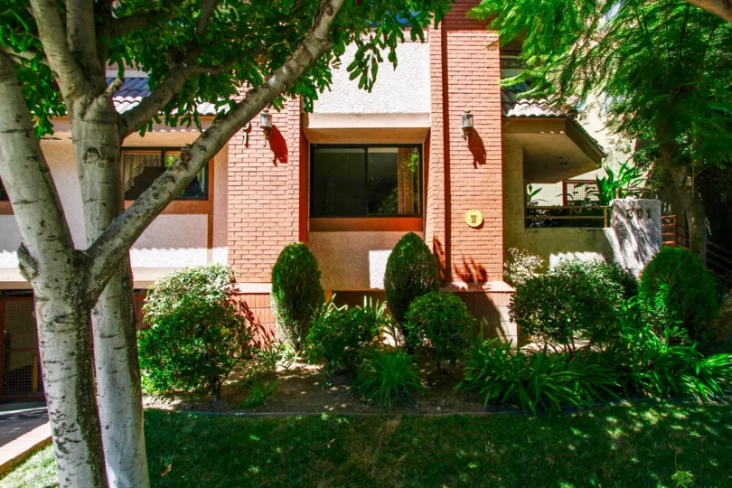 The windows in the Loraine Townhomes