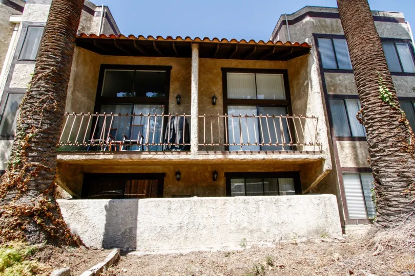 The balconies at the Mediterranean Woods
