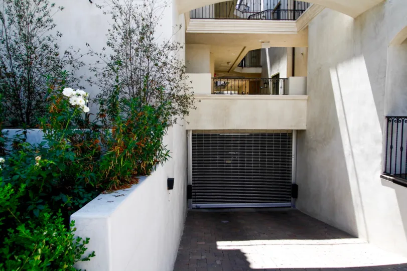 The parking at Myrtle Villas