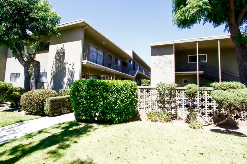 The view of Southwood Condominiums