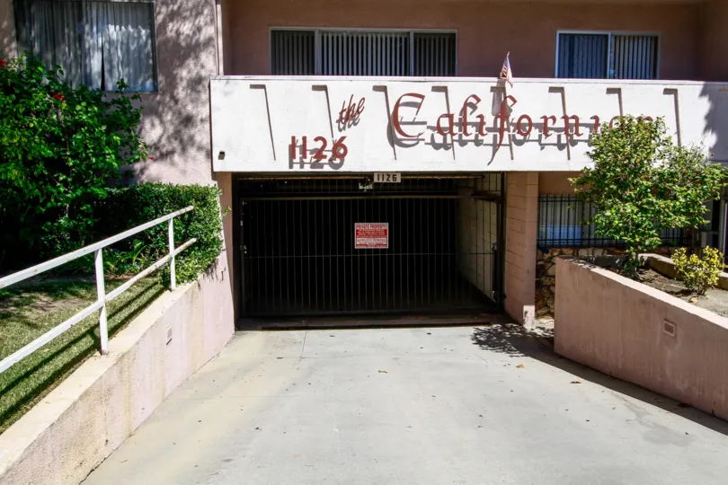 The parking for The Californian