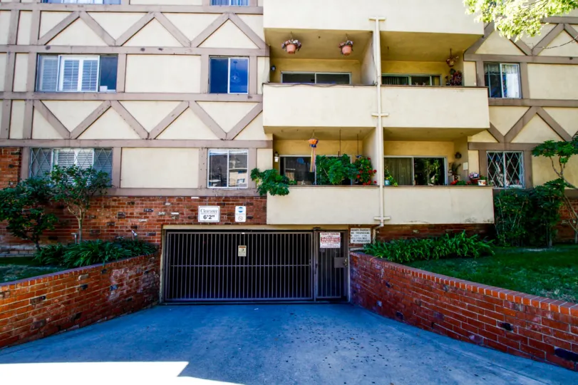 The parking for the Westminster Home