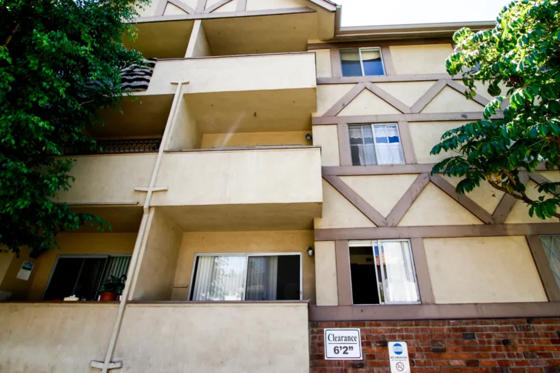 The balconies at The Westminster Home