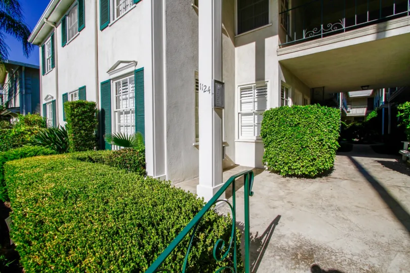 The hedges around Verdugo Manor