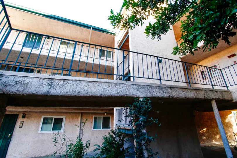 The walkway over the Verdugo Penthouse
