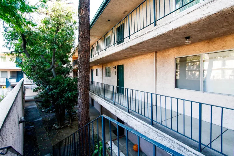 The balconies at the Verdugo Penthouse